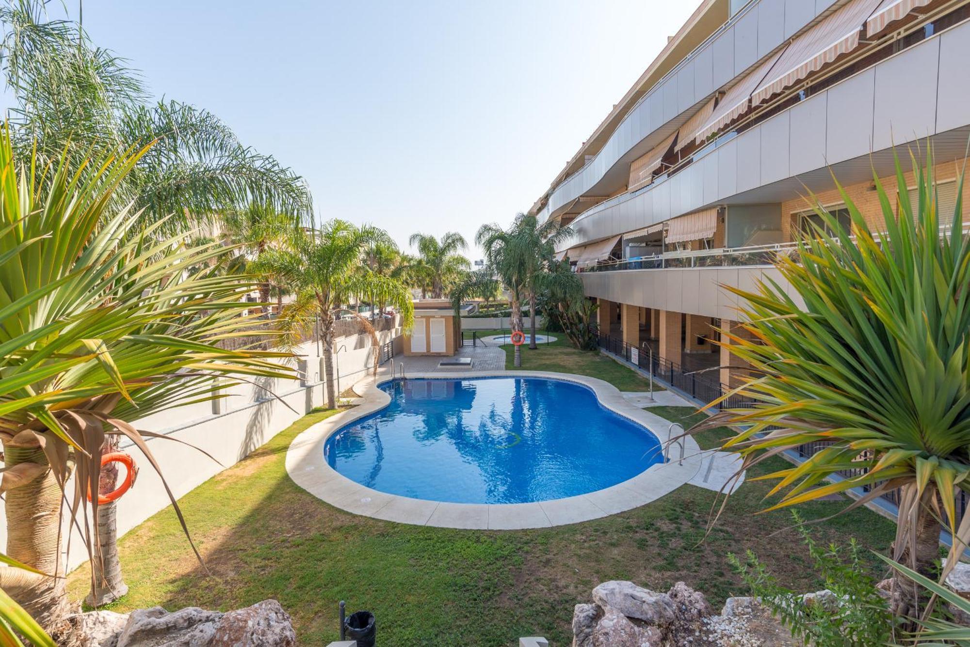 Hill Apartment With Terrace, Parking, Pool & Paddle Court Torremolinos Exterior foto